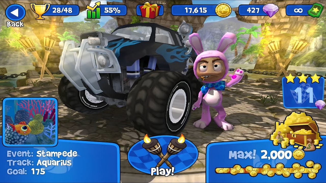 Event: Stampede Hard Tidal RUSh Holeshot 1000HP BB Racing | Beach Buggy Racing 