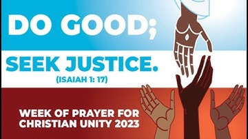 Week of Prayer for Christian Unity Service