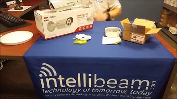 Hikvision CB130 mount for DS-2CD2232 EXIR Bullet unboxing by Intellibeam.com