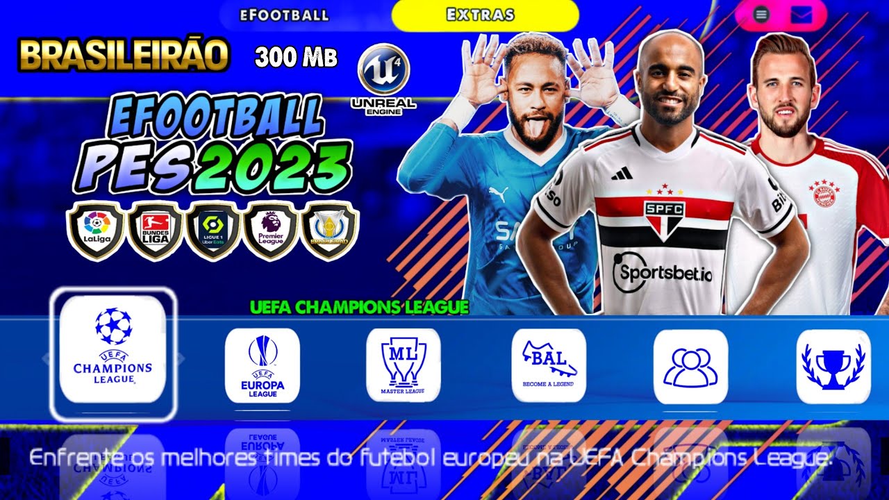 🚨 EFOOTBALL PES 2023 (PS2) ISO MARÇO 100% ATUALIZADO , TIMES