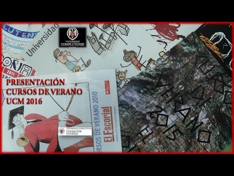  Presentación Cursos de Verano Complutense 2016