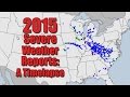 Time lapse: 2015 Severe Weather