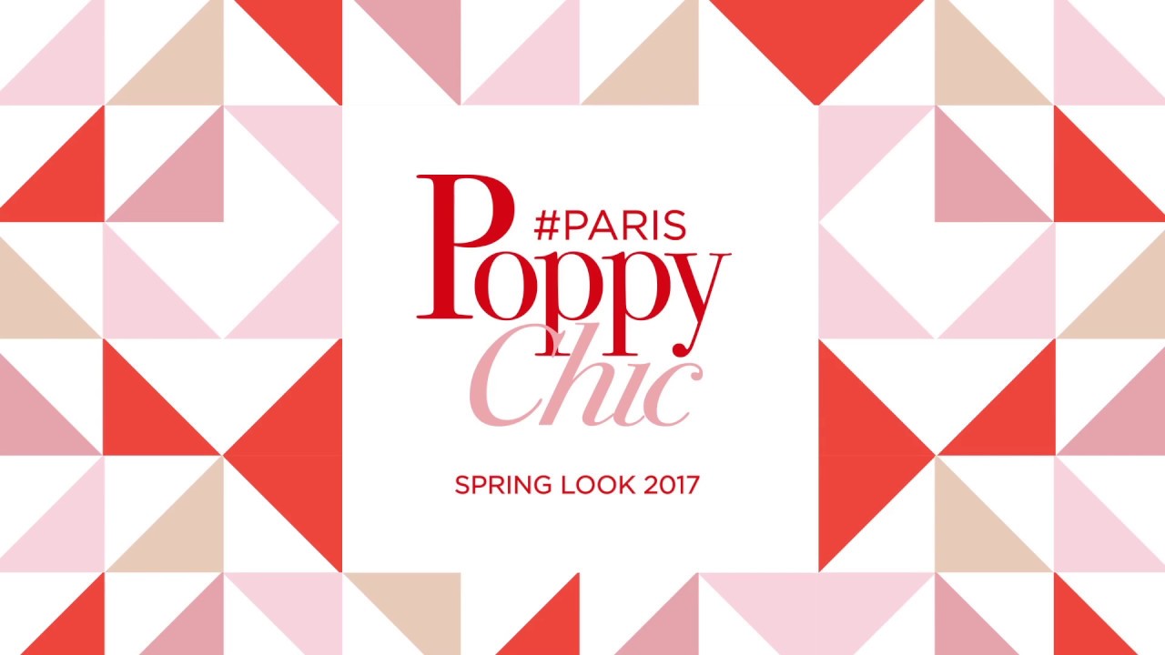 Teaser du Look printemps 2017 Bourjois Paris Poppy Chic