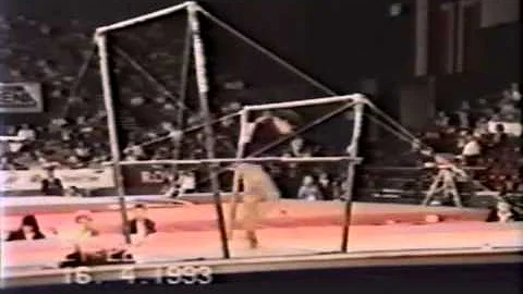 23rd AA HUN Krisztina Molnar UB   1993 World Gymna...