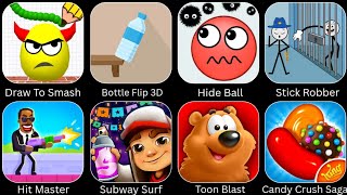 Stick Robber | Candy Crush Saga | Hit Master - Best Runner Games Gameplay Videos  screenshot 4