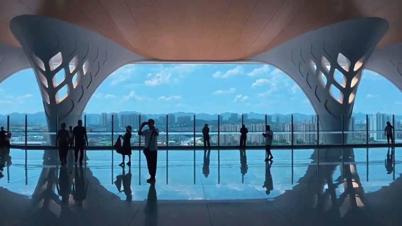 亚洲最大高铁站重庆东站