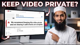 We recommend keeping this video private and not sharing it until checks are complete.