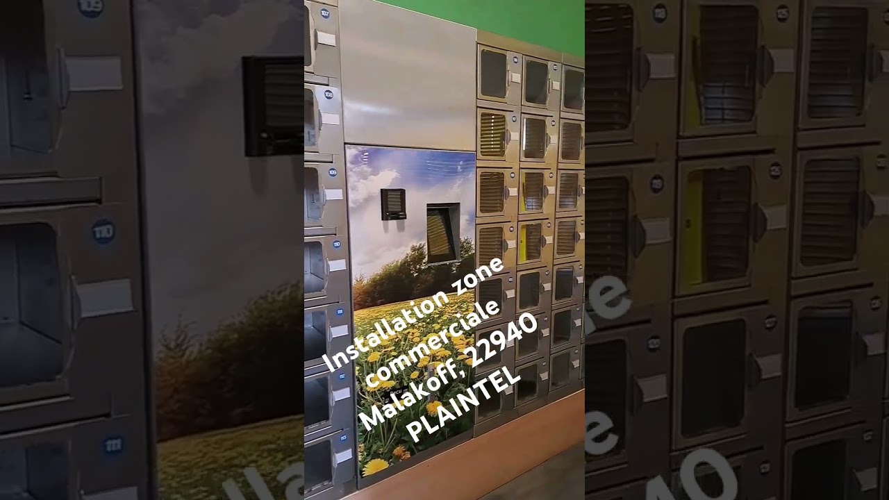 Installation distributeur automatique Lardé Distribution à 22940 PLAINTEL