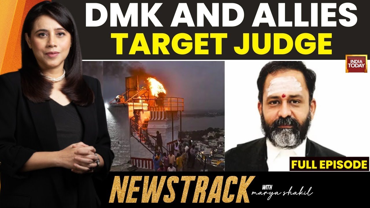 NewsTrack With Marya | DMK, INDIA Bloc Move Impeachment Motion Against Justice GR Swaminathan