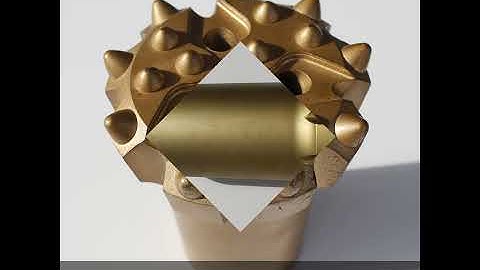 Chinese manufacture T38 thread cross bits aimed for severe and demanding conditions