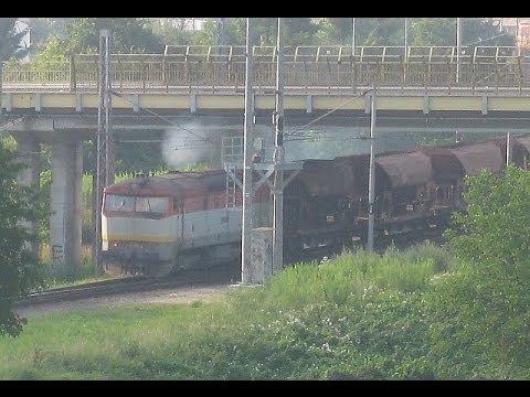 Slovakia: ZSSK Slovakian railways diesel hauled passenger and freight ...