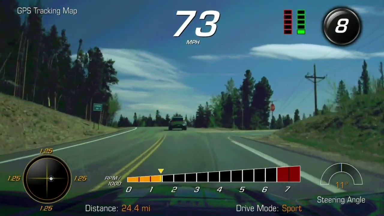 More fun! Fast-paced Road & Track Editor-in-Chief Dan Pund led us. Great Road! Colorado hill climb!