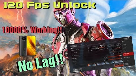 Poco X3 NFC | Apex Legends Mobile 120 Fps Tutorial | Magisk Module | 10000% working  (No Clickbait)