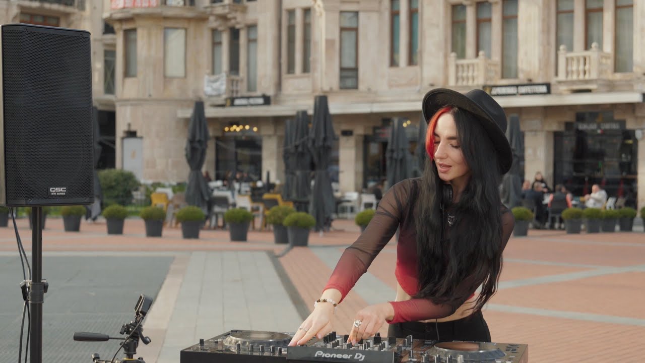 Kristen Kroft - Live @ Europe Square, Batumi |Melodic Techno & Progressive House 4k Dj Mix 2025|