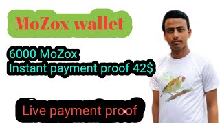 Mozox 6000 token instant live payment proof. Probit exchange listed. screenshot 4