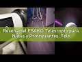 Reseña del ESAKO Telescopio para Niños y Principiantes, Telescopio Refractor Astronómico Portátil co