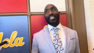 UCLA head coach DeShaun Foster talks front office changes, rev share, off-site fall camp, and more