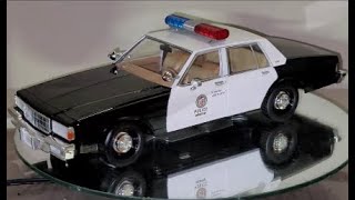 1:18 Diecast Model Cars - 1987 Chevrolet Caprice California Police 'Terminator' - Greenlight Artisan