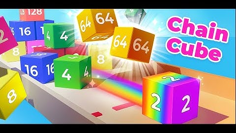 Chain Cube 2048 3d merge game | Live 2🟢