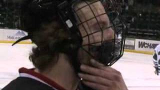 St Cloud State Forward Ben Hanowski - Lakeland News Sports - Jaunary 24, 2011