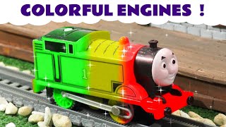 Thomas The Toy Train Stories With Colorful Engines