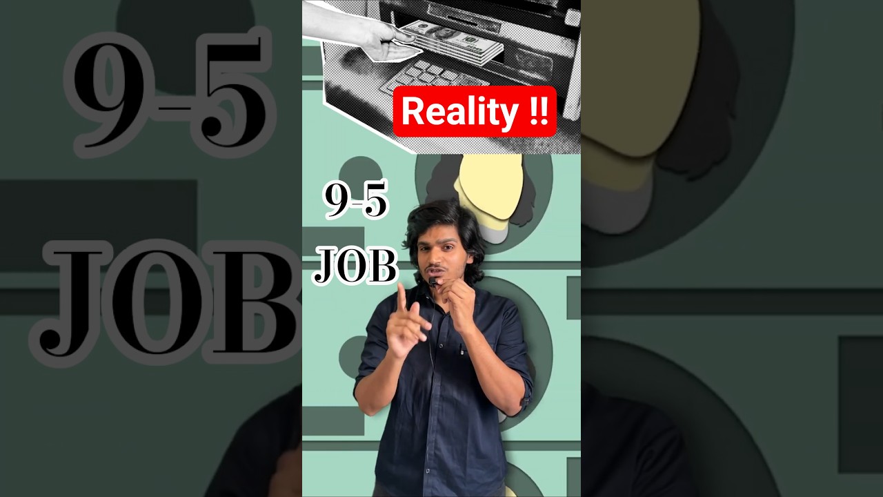 "Freedom Vs. Security – 9-5 Ka Sach" || job satisfaction || Escape Plan