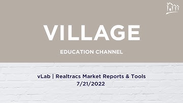 vLab | Realtracs Market Reports & Tools