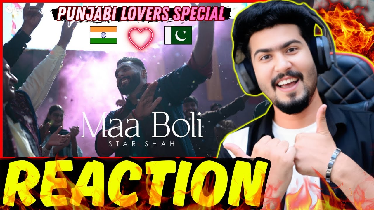 Maa Boli | Star Shah | Official Music Video | New Punjabi Song 2026 | Usama Reaction