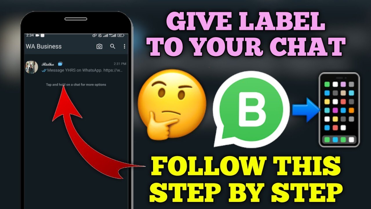Whatspp Labels How to Add Label on Chat in Whatsapp Business - YouTube