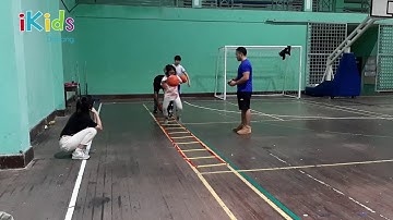 [iKids Danang] Bài tập thể lực lớp bóng rổ phát triển chiều cao