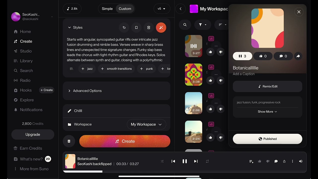 【Suno V5/ Jazz Fusion】 AI GENERATION HAS GONE WILD!! WILL THIS BE THE NEXT T-SQUARE?