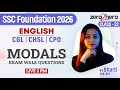 SSC English Classes 2026 | Modals | SSC CGL/CHSL/CPO English Class By Bharti Mam