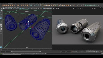Autodesk Maya hard surface modeling practice 5