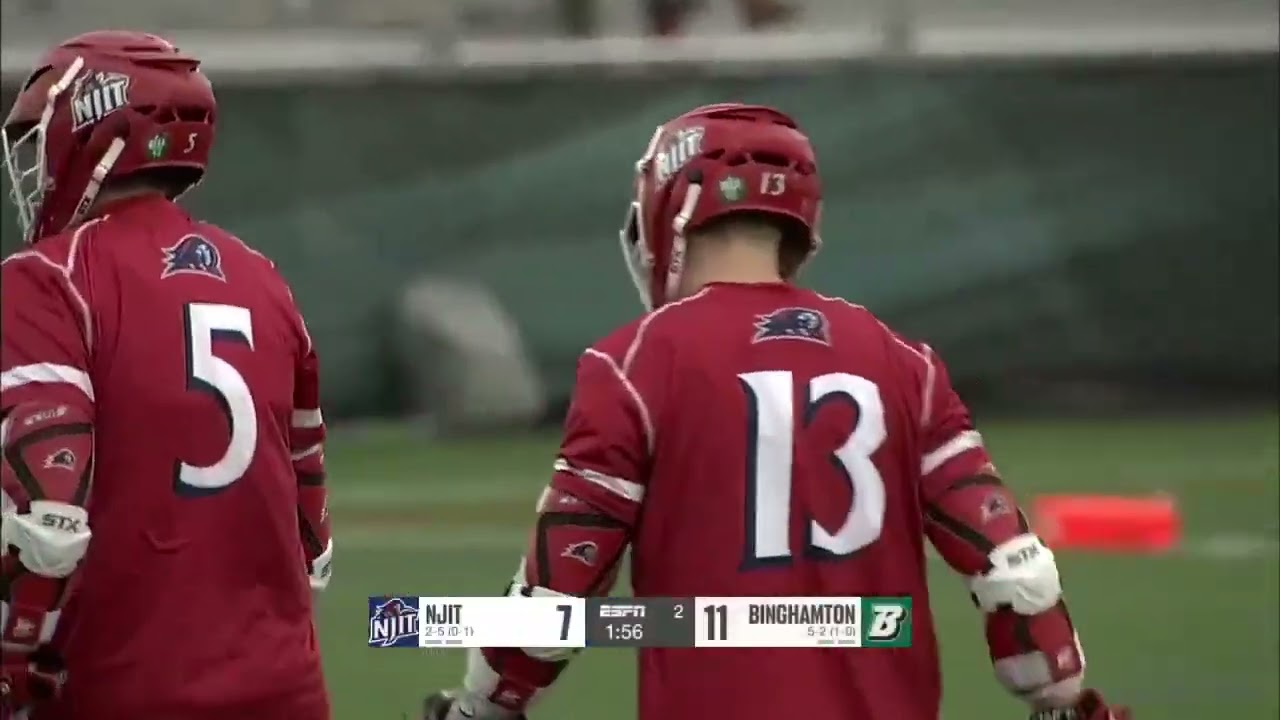NJIT Men's Lacrosse Highlights - Binghamton (March 25, 2023)