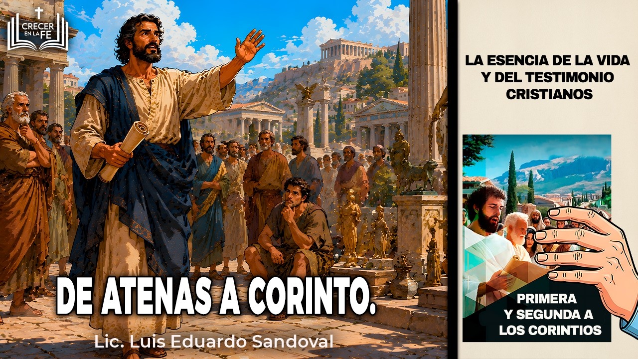 De Atenas A Corinto. “Jesucristo y Este Crucificado | El Mensaje que Transformó Atenas y Corinto