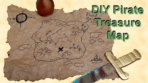 How Make A Pirate Treasure Map