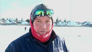 Tbt News Clips Snowshoe Artist Designs Unique Welcome For Scotties Curlers-Jan 25, 2022