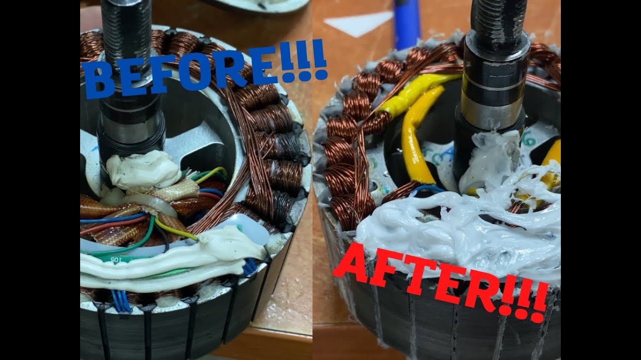 🛞Перемотка/ремонт статора моторколеса самоката crosser, kugoo🛞 - YouTube