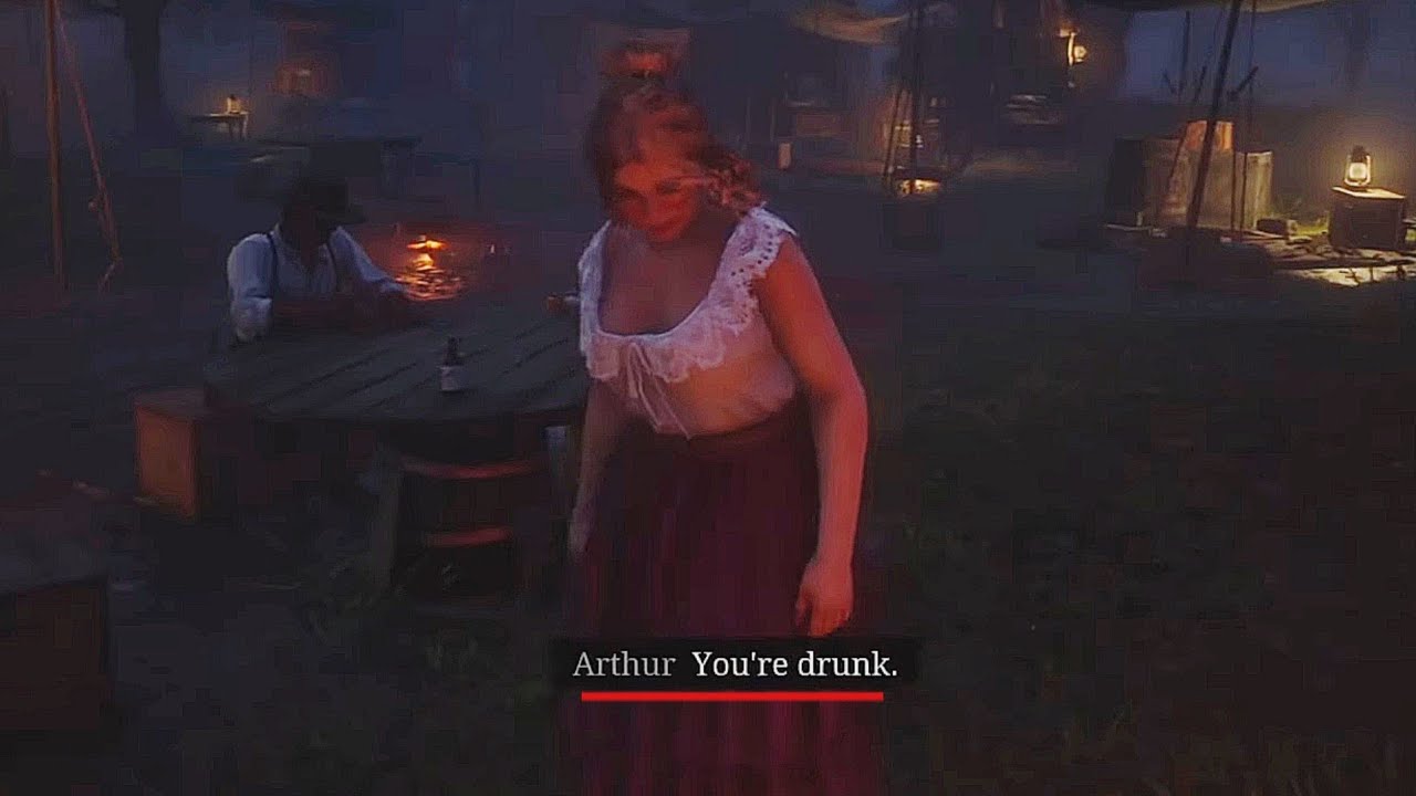 Karen seems to be lost after Sean's Death | Rdr2 - YouTube