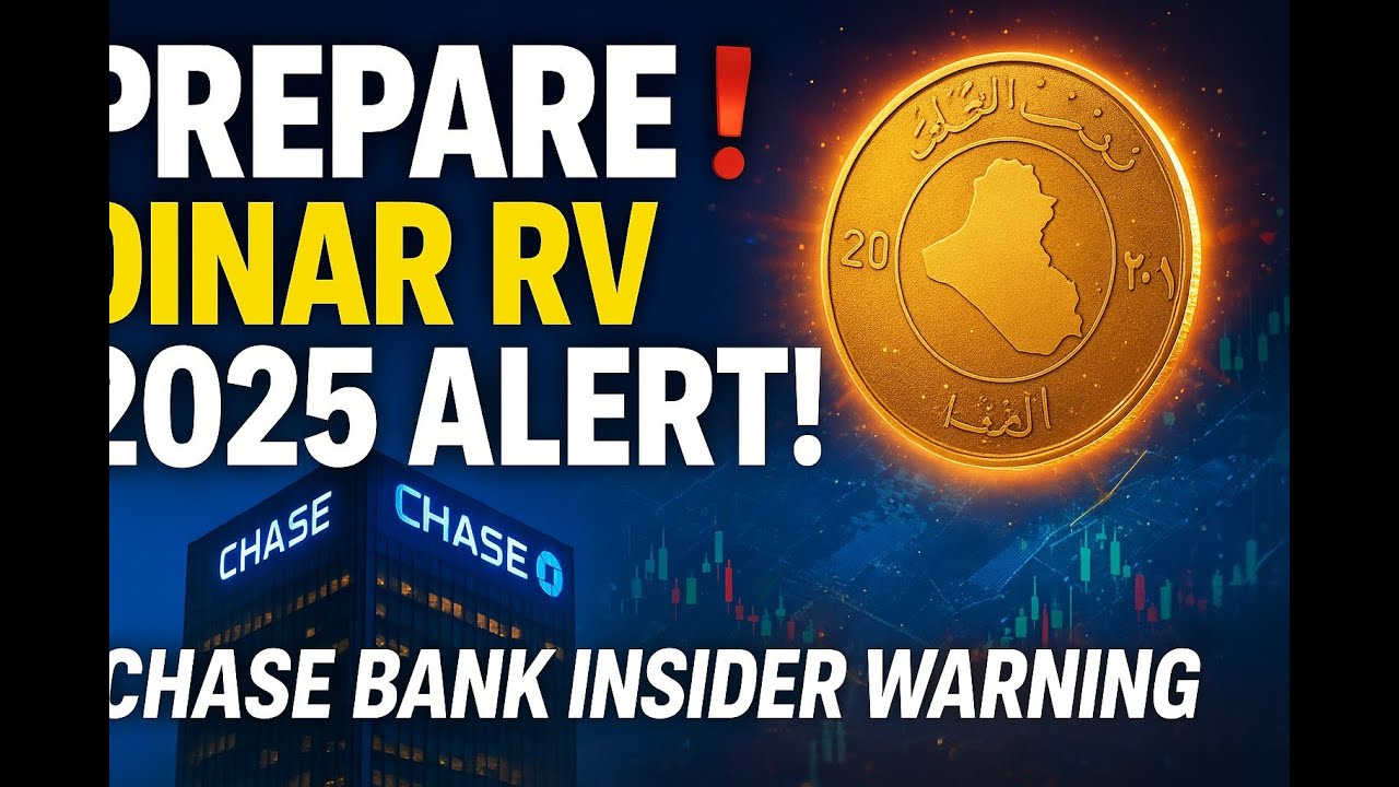 Prepare Now: 2025 Dinar Revaluation Limits & Chase Bank Insider Alert! 🏦 RV News 2025