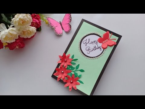 Unique 88 Diy Birthday Card Youtube