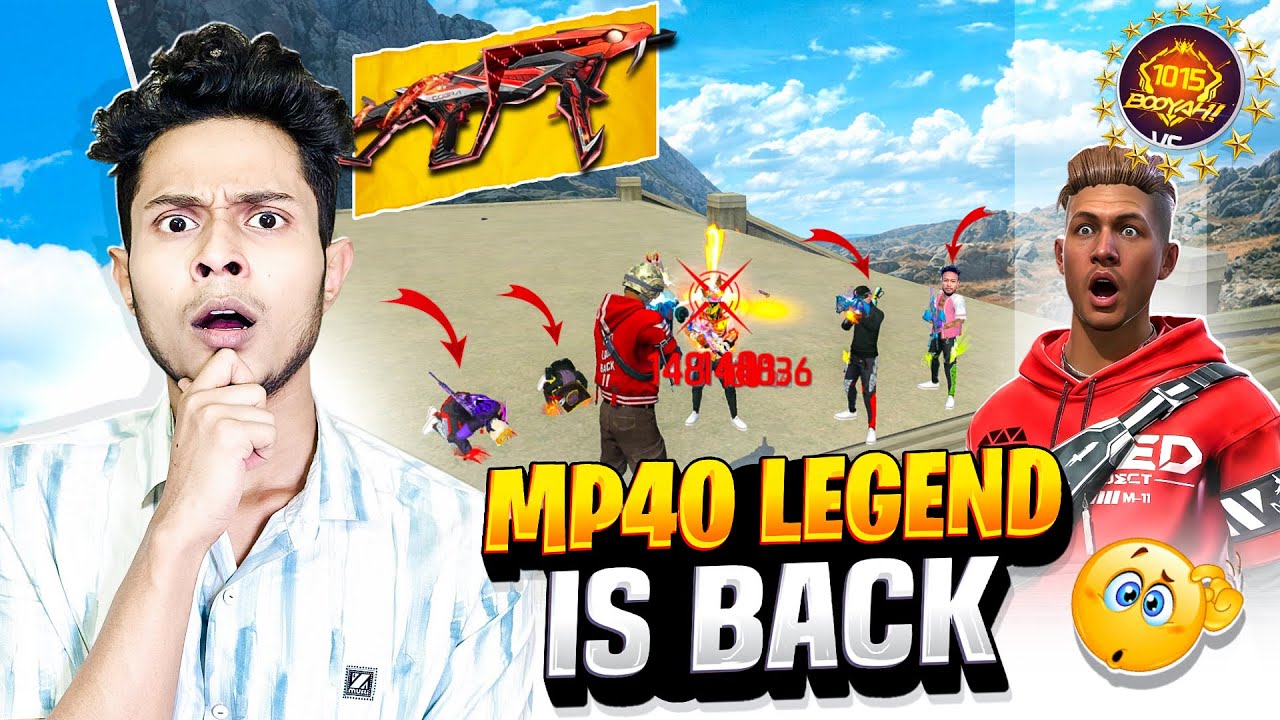 MP40 দিয়ে চ্যালেঞ্জ করতে গিয়ে অদ্ভুত প্রেমিক প্রেমিকার দেখা পেলাম 😍|| MP40 LEGEND IS BACK 🤯||#new 