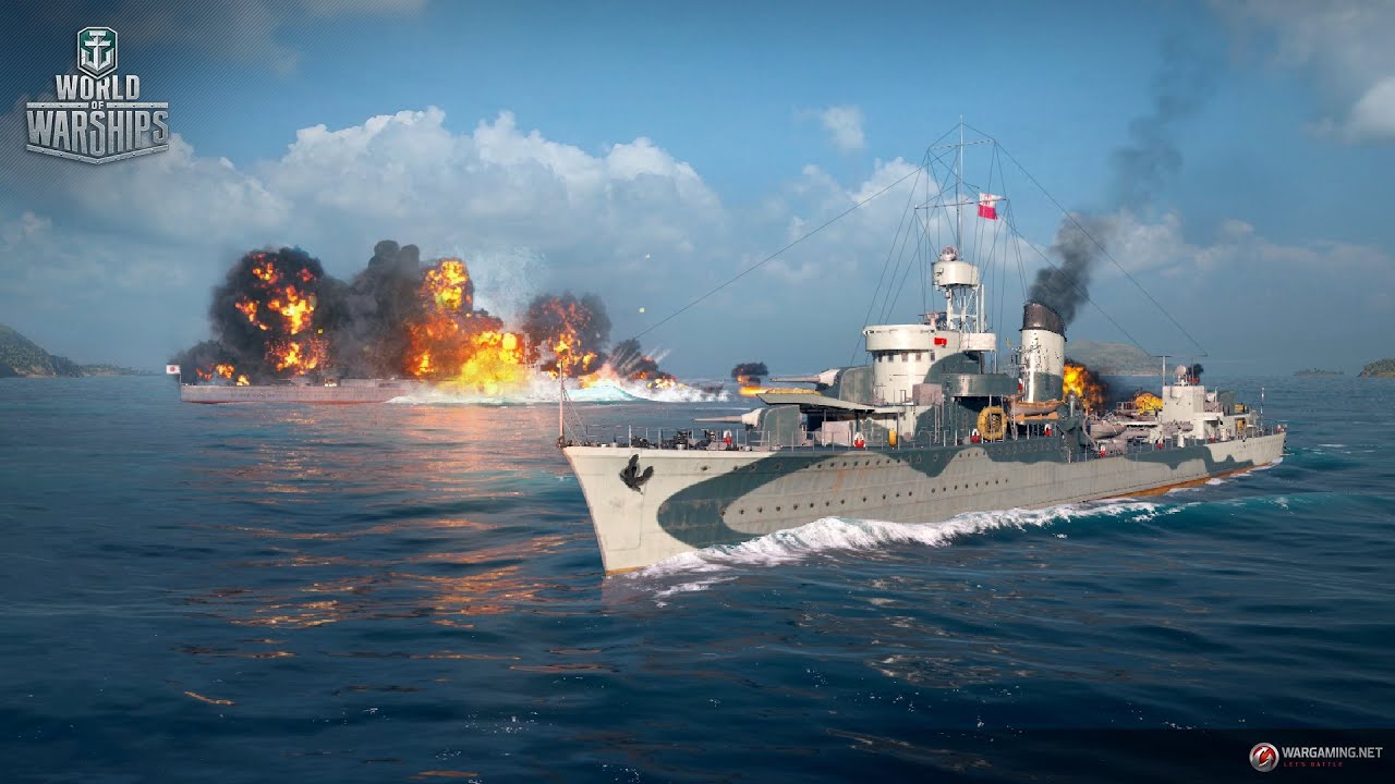 Blyskawica 3kills 104kdmg 1 Cruiser and 1DD vs 3 BB's and 2 Cruisers (we Lost but got 4)