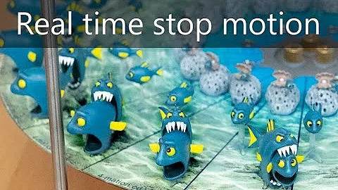 3D Zoetrope: Fish eating Fish