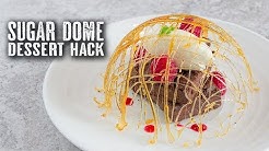 5 Minute Sugar Dome Dessert Hack - Topless Baker 