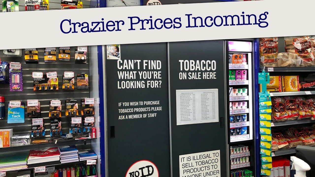 how much is tobacco in shops The price not right How Much Does A Pack