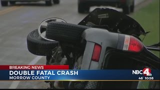 Crash kills two on S.R. 229 in Morrow County