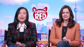 Director Domee Shi and producer Lindsey Collins on Disney/Pixar's 'Turning Red'