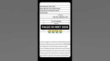 NEET 2025 RESULT REACTION 😭💔 My Unexpected NEET UG 2025 Result😭 | Failed NEET 2025 Unfiltered💔😭