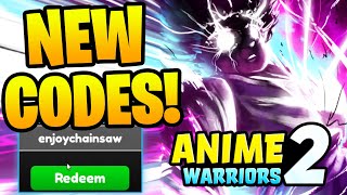 NEW* ALL CODES FOR Anime Warriors Simulator 2 IN JULY 2023 ROBLOX